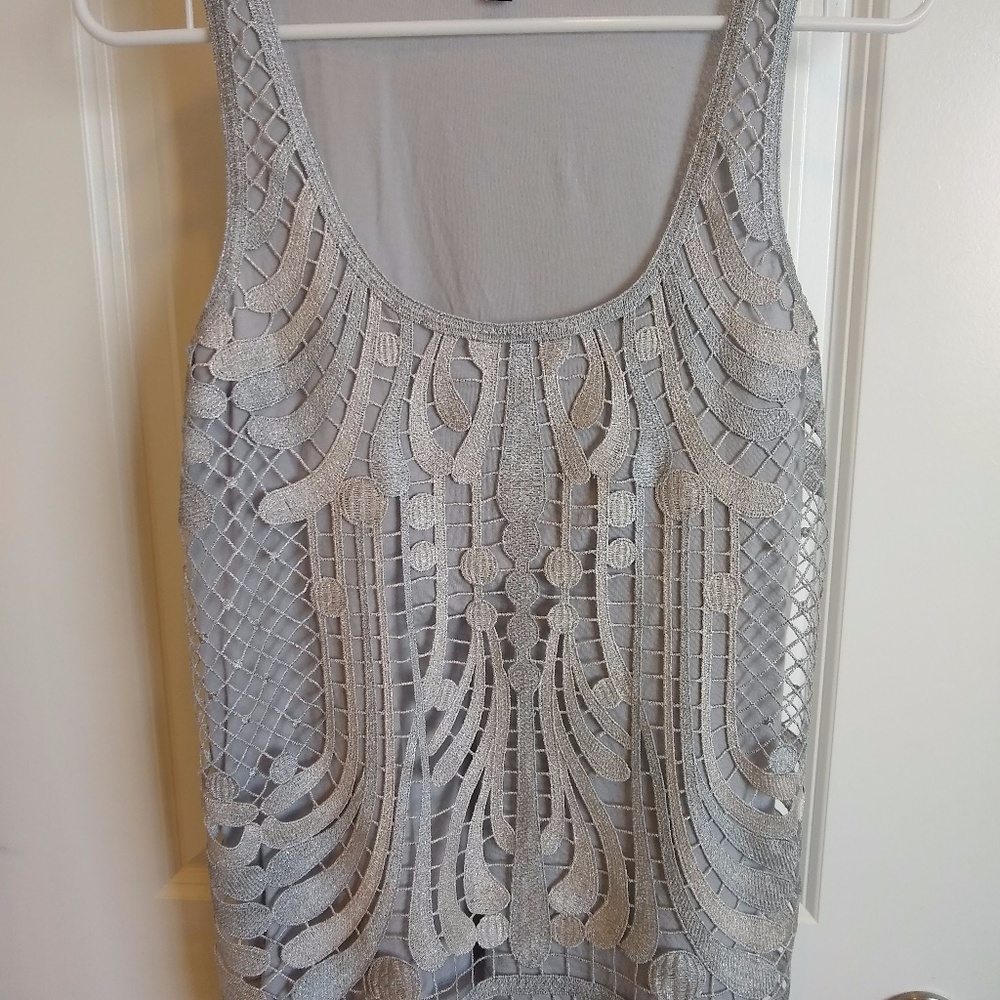 Express Gray Art Deco Tank